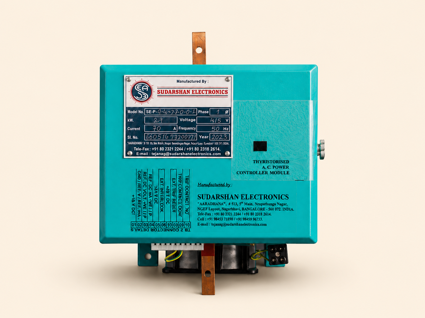 Single Phase / Two Phase Economy Version Thyristor Power Controller